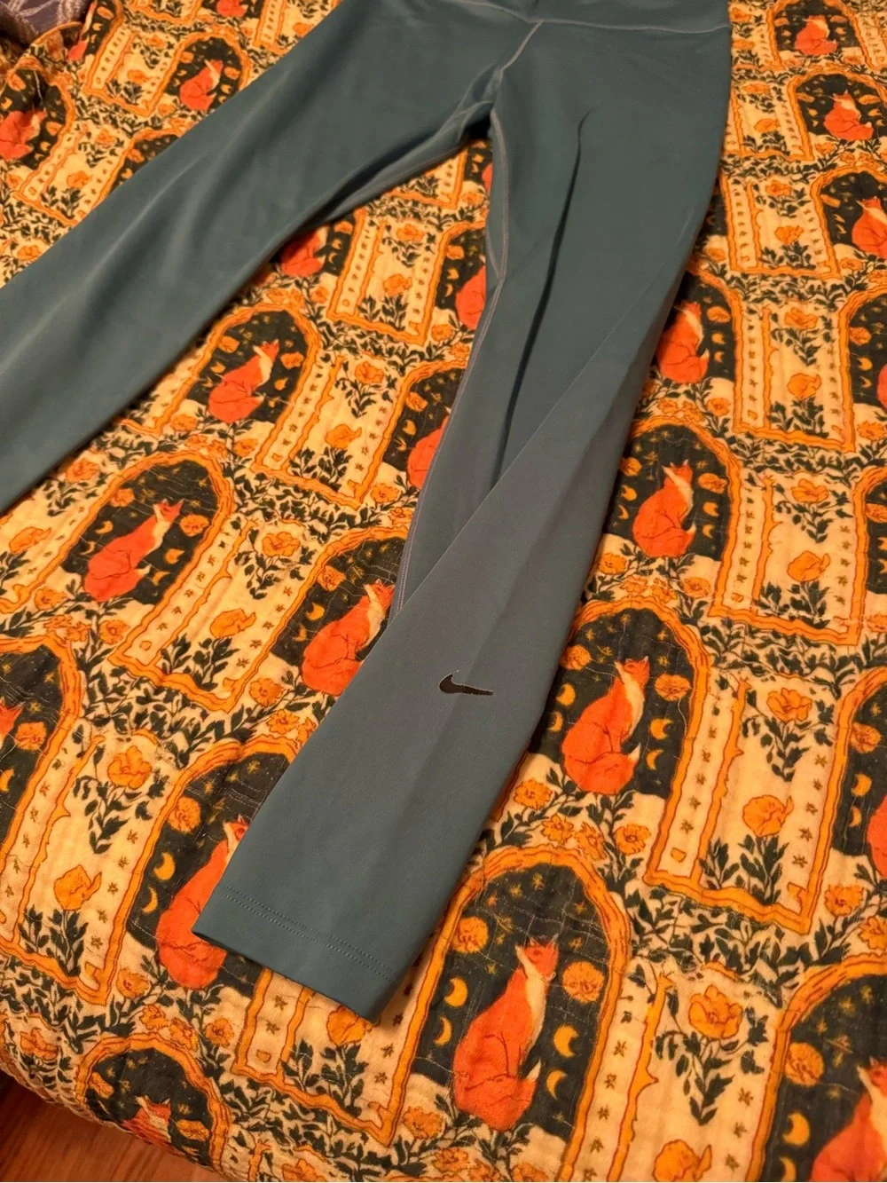 Nike Dri-FIT Teal Blue Athletic Shirt